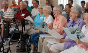 caregiver smiling Face